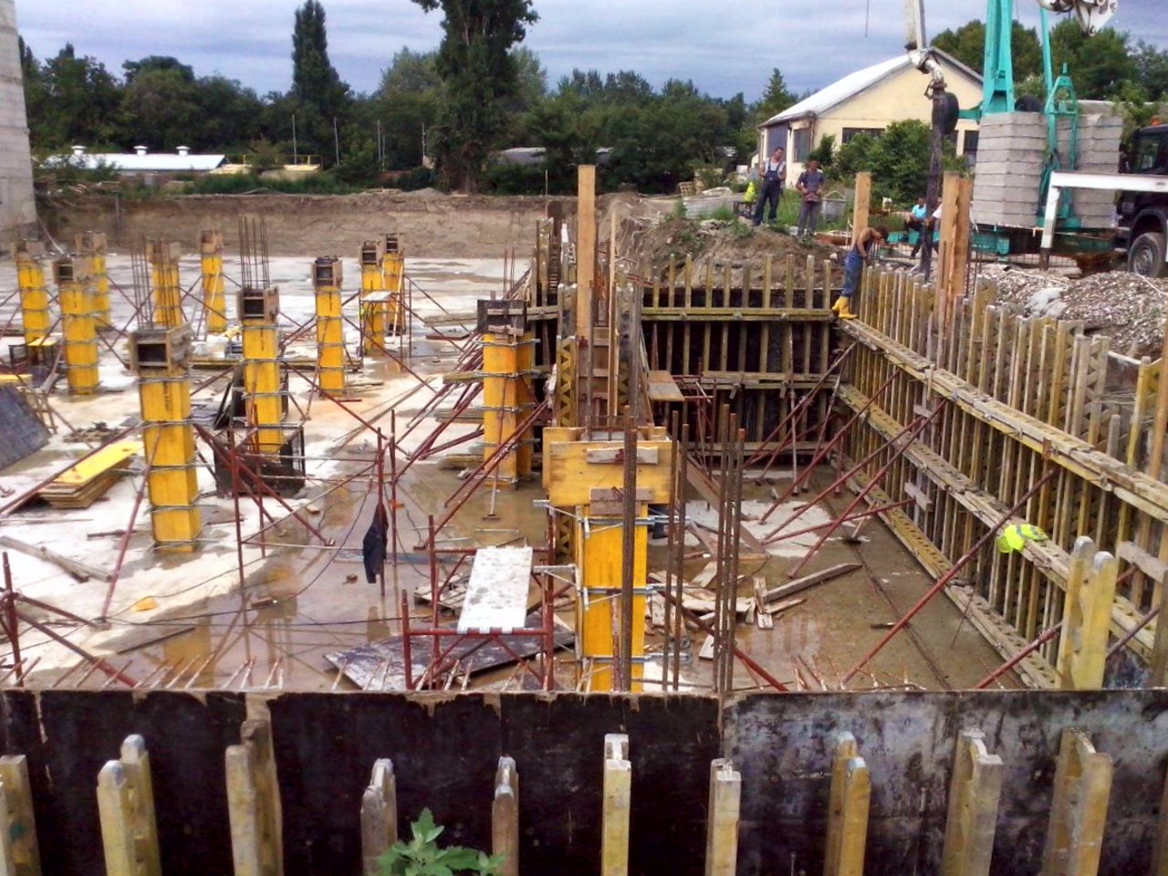 construction of building in branka bajica