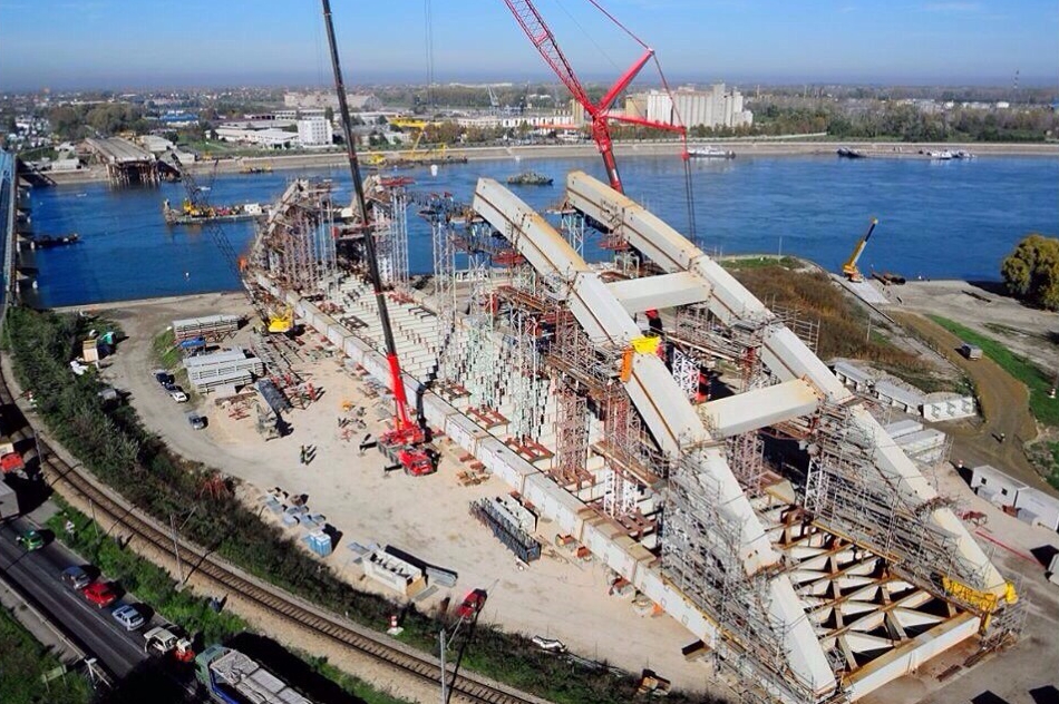 construction of zezelj bridge